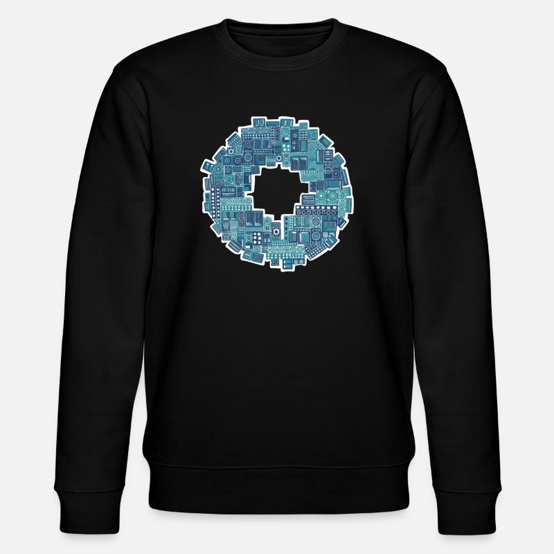 Soundsystem Reggae - Stanley/Stella Unisex Bio-Sweatshirt CHANGER  - Schwarz