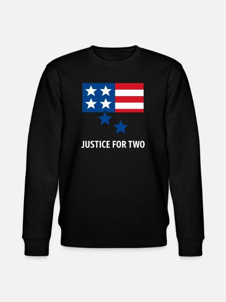 Justice For Two - Stanley/Stella CHANGER Unisex Organic Sweatshirt - black