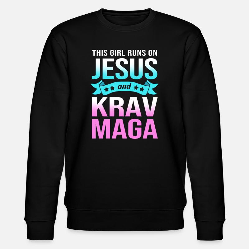 Krav Maga - Stanley/Stella Unisex Bio-Sweatshirt CHANGER - Schwarz