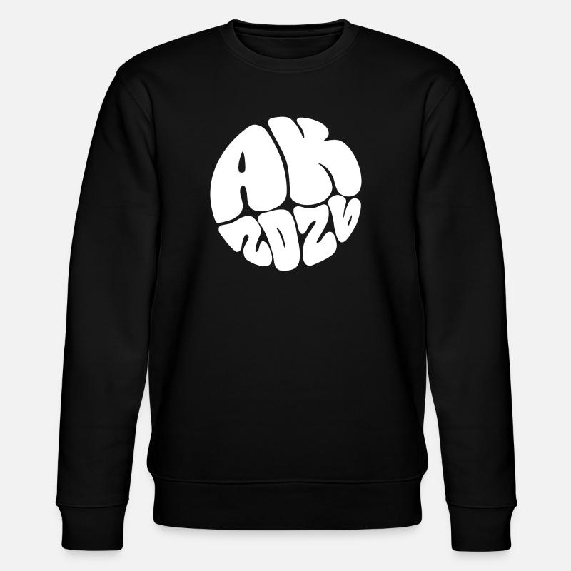 Ape Mind Bubble Art - Stanley/Stella CHANGER Unisex Organic Sweatshirt - black