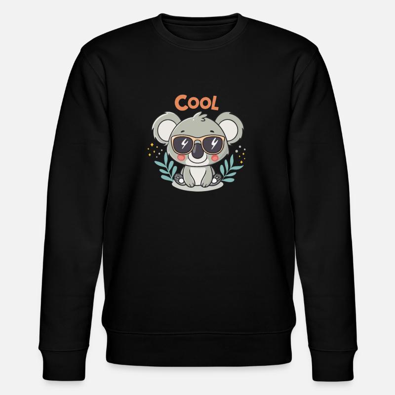 Koala Cool Sunglasses - Stanley/Stella Unisex Bio-Sweatshirt CHANGER  - Schwarz