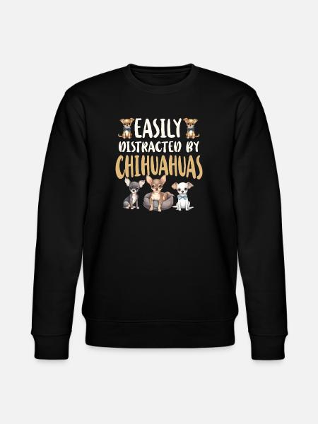 Chihuahua Chihuahueño Easily - Stanley/Stella CHANGER Unisex Organic Sweatshirt - black