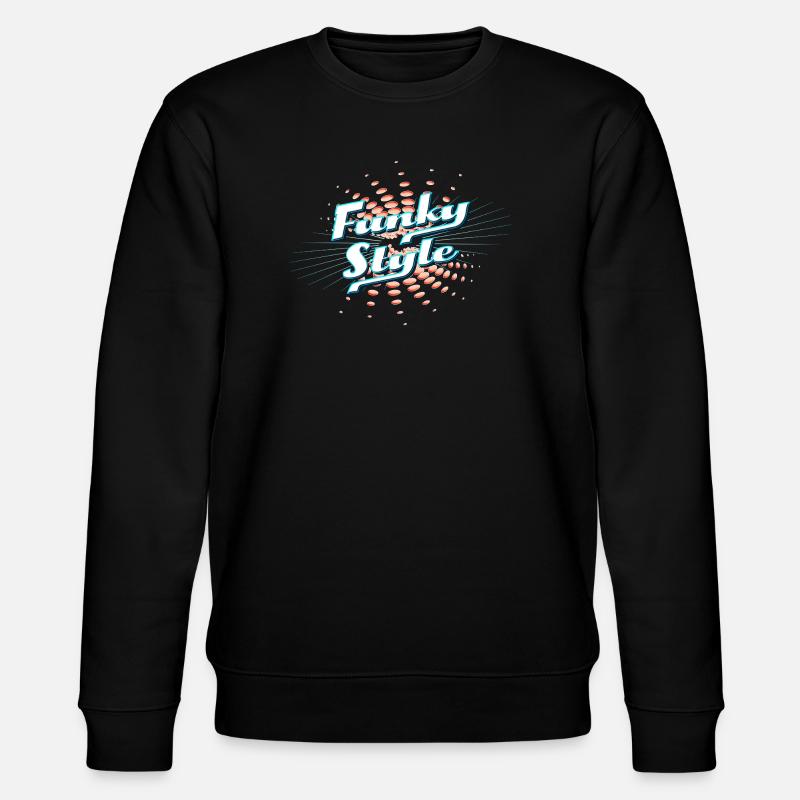 Funky Style Neon Explosion - Stanley/Stella Unisex Bio-Sweatshirt CHANGER  - Schwarz