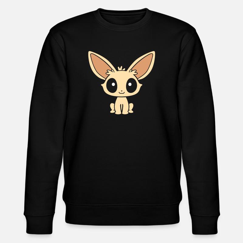 Fennek - Stanley/Stella Unisex Bio-Sweatshirt CHANGER  - Schwarz