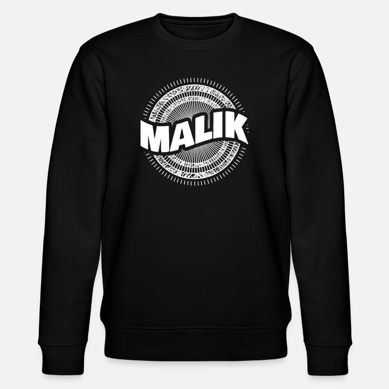 Malik comme nom - Sweat bio CHANGER Stanley/Stella Unisexe - noir