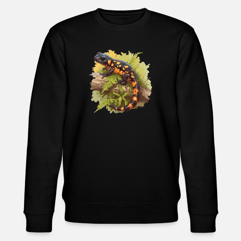 Salamandre de feu Salamandre - Sweat bio CHANGER Stanley/Stella Unisexe - noir