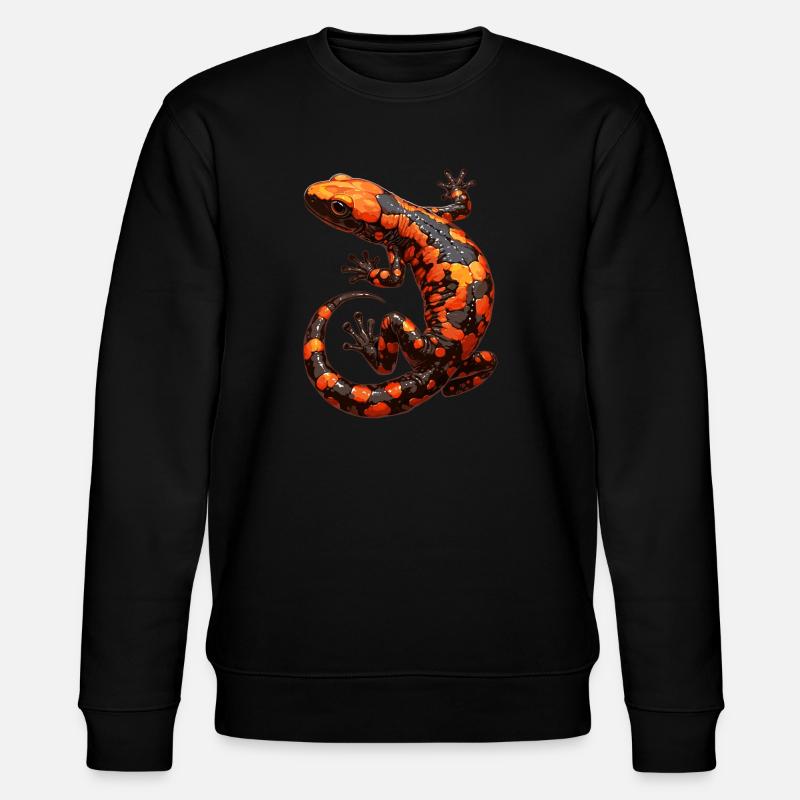 Salamandre de feu Salamandre - Sweat bio CHANGER Stanley/Stella Unisexe - noir
