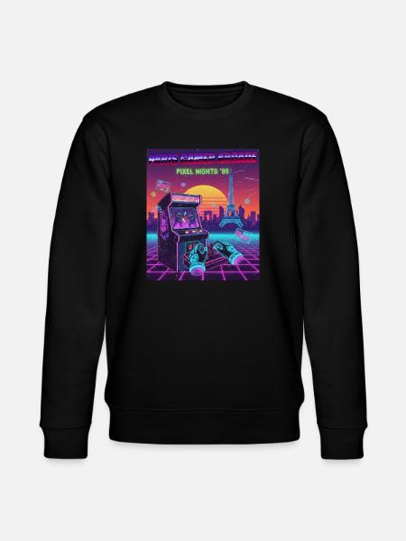 Paris Cyber Gamer - Sweat bio CHANGER Stanley/Stella Unisexe - noir
