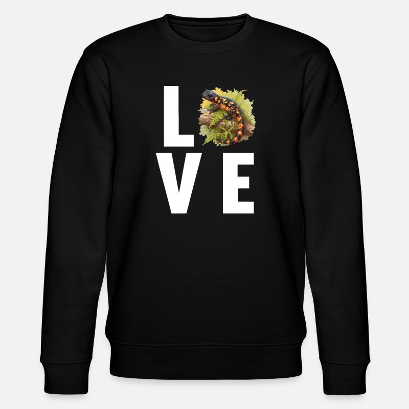 Salamandre de feu Salamandre - Sweat bio CHANGER Stanley/Stella Unisexe - noir