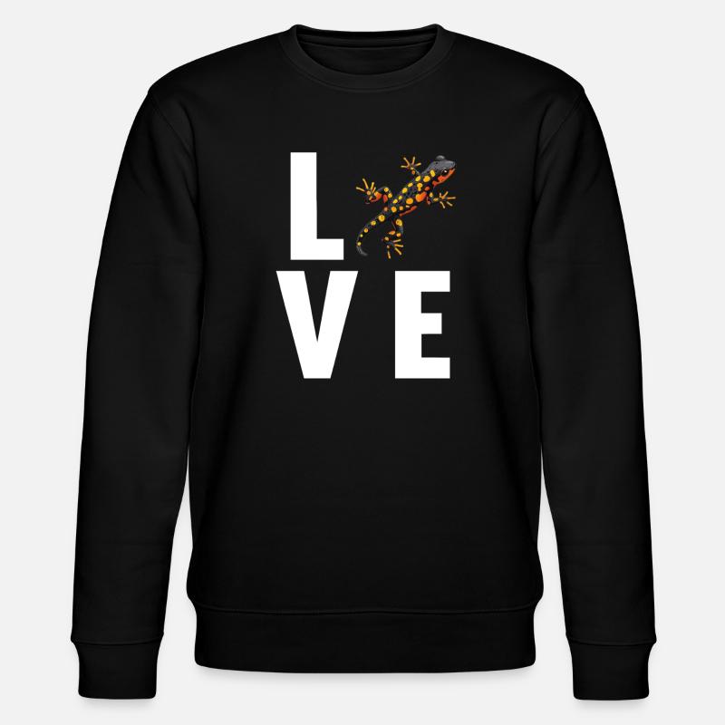 Salamandre de feu Salamandre - Sweat bio CHANGER Stanley/Stella Unisexe - noir