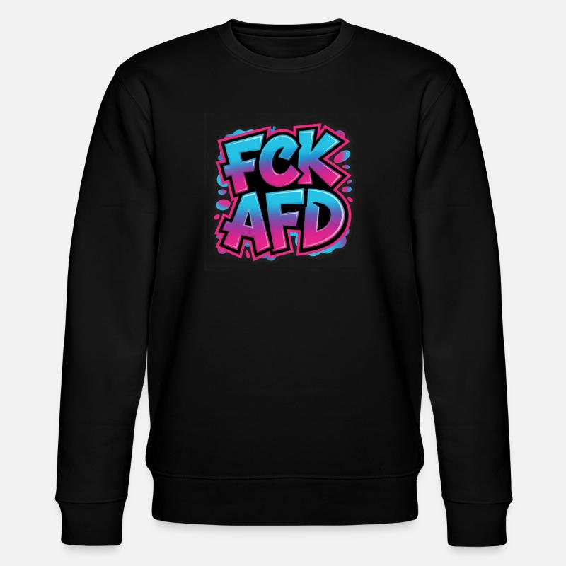FCK AFD - T-shirt Antifa - Sweat bio CHANGER Stanley/Stella Unisexe - noir