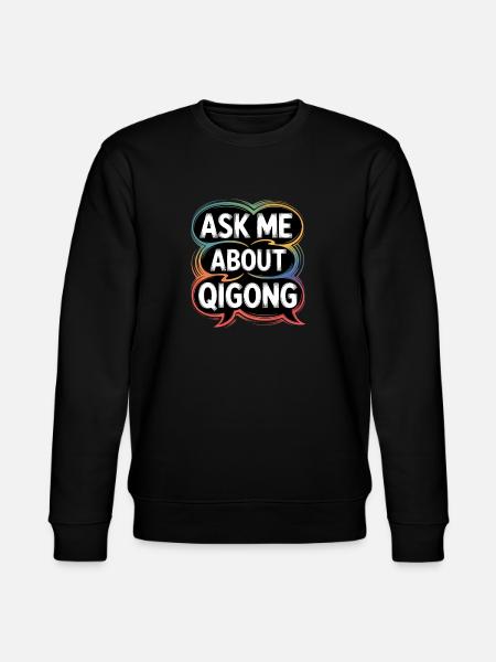 Qigong Tai Chi - Stanley/Stella CHANGER Unisex Organic Sweatshirt - black