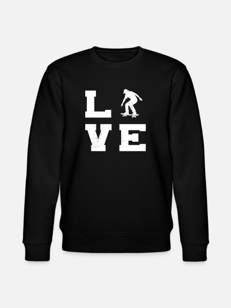 Skateboard : Adore s’habiller chic - Sweat bio CHANGER Stanley/Stella Unisexe - noir