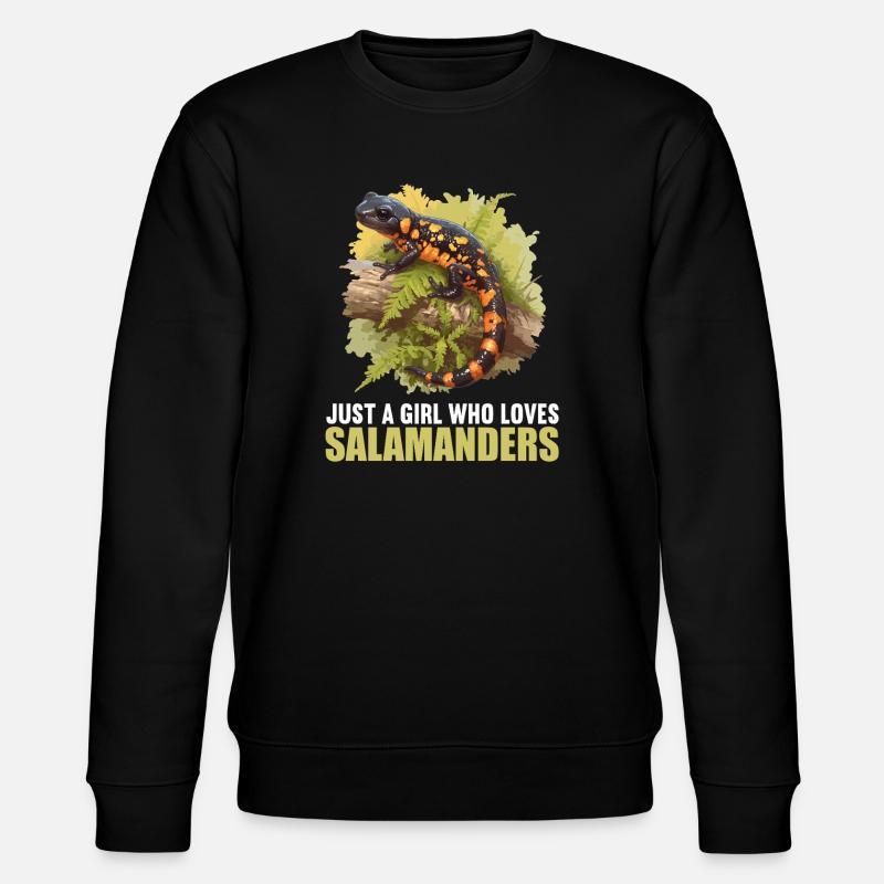 Salamandre de feu Salamandre - Sweat bio CHANGER Stanley/Stella Unisexe - noir