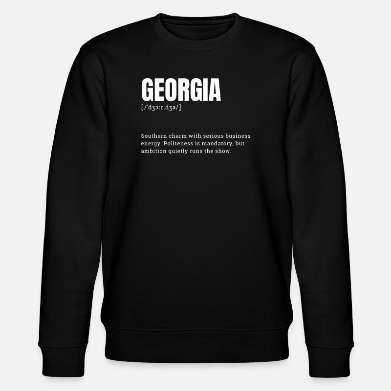 Georgia Charme Business Dynamics - Stanley/Stella CHANGER Unisex Organic Sweatshirt - black