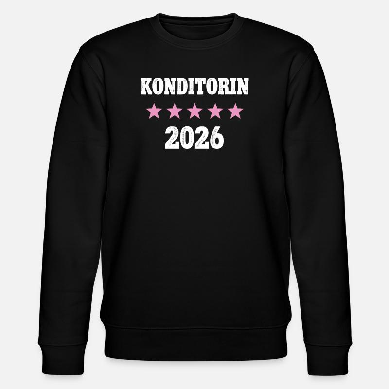 Confectioner 2026 New Job Work Training Apprenticeship - Stanley/Stella CHANGER Unisex Organic Sweatshirt - black