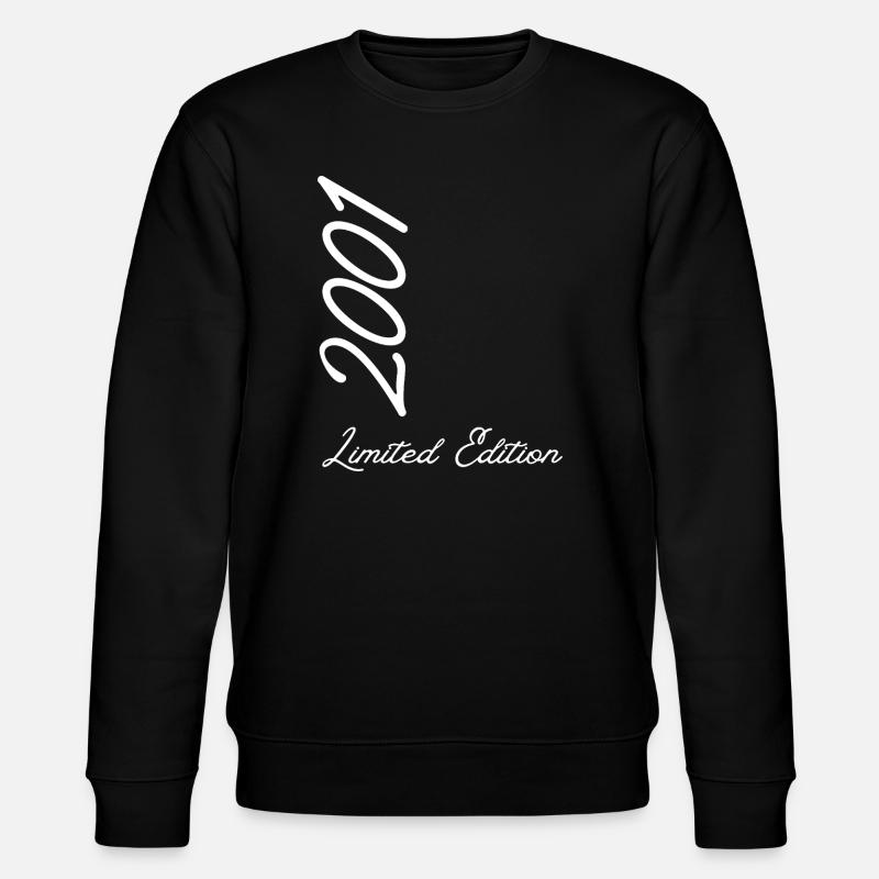 Année 2001 édition limitée - Sweat bio CHANGER Stanley/Stella Unisexe - noir