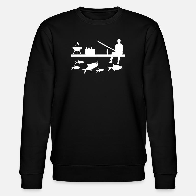 Pêche - Sweat bio CHANGER Stanley/Stella Unisexe - noir