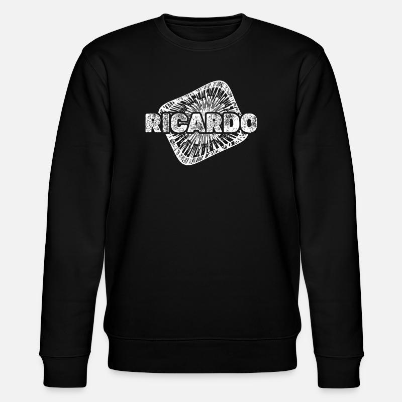 Ricardo as a baby bump - Stanley/Stella CHANGER Unisex Organic Sweatshirt - black