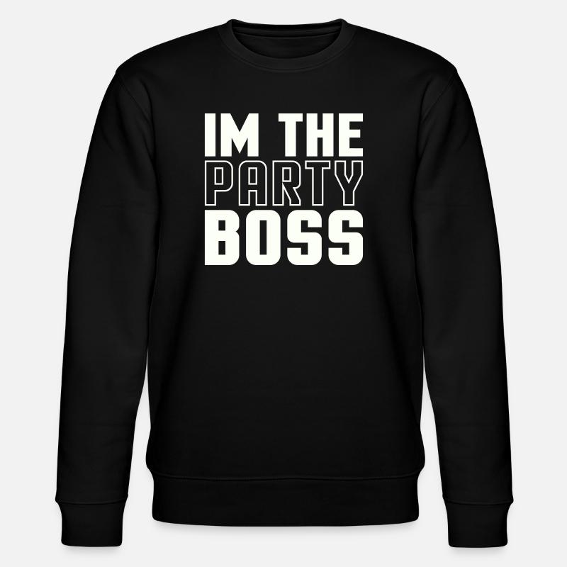 Ich bin der Party Chef - Stanley/Stella CHANGER Unisex Organic Sweatshirt - black