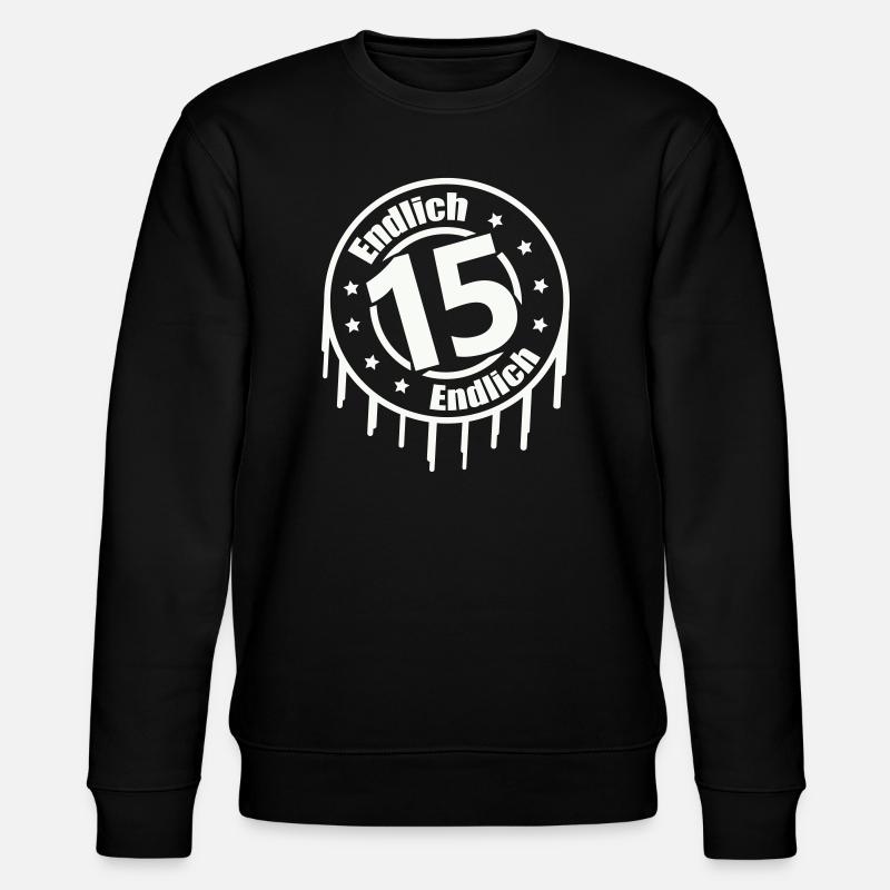 finally 15 - Stanley/Stella CHANGER Unisex Organic Sweatshirt - black