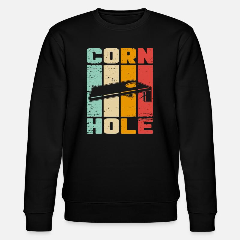 Cornhole - Stanley/Stella Unisex Bio-Sweatshirt CHANGER  - Schwarz