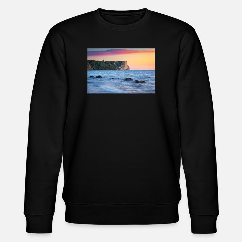 Lever de soleil au cap Arkona - Sweat bio CHANGER Stanley/Stella Unisexe - noir