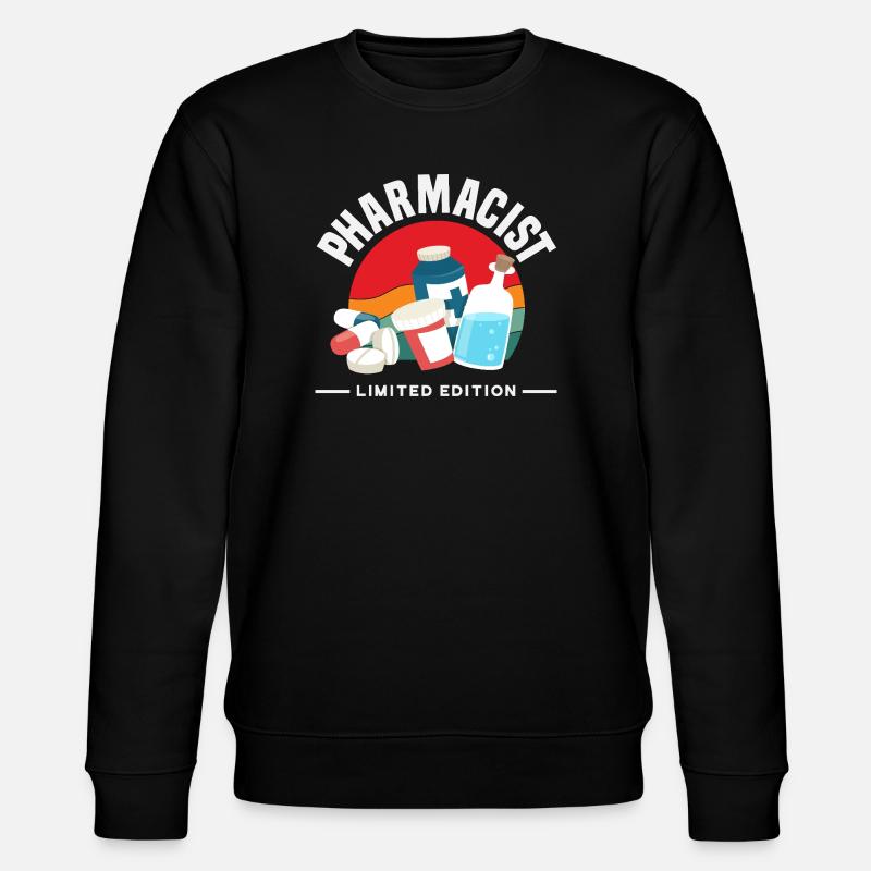 Pharmacien Rétro Pharmacien - Sweat bio CHANGER Stanley/Stella Unisexe - noir