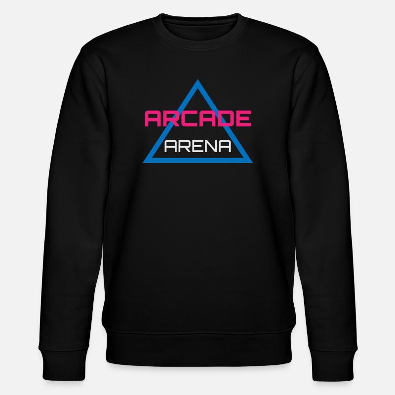 Retro Gaming Neon Design - Sweat bio CHANGER Stanley/Stella Unisexe - noir