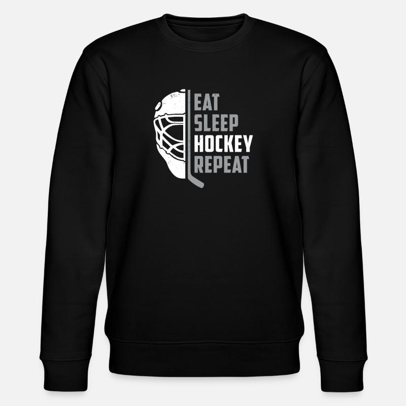 Hockey - Stanley/Stella Unisex Bio-Sweatshirt CHANGER - Schwarz