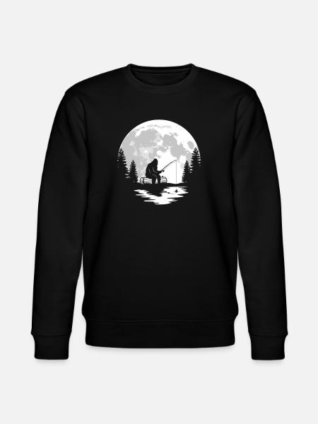 Bigfoot Fishing - Stanley/Stella CHANGER Unisex Organic Sweatshirt - black