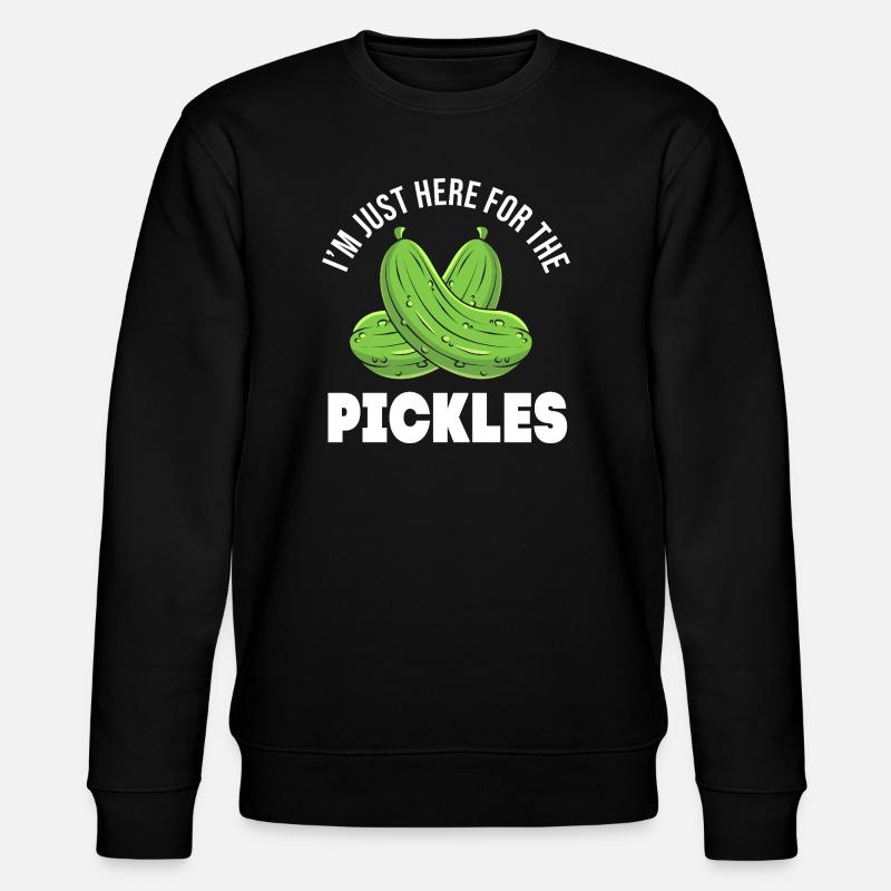 Cucumber Cucumber Pickle - Stanley/Stella CHANGER Unisex Organic Sweatshirt - black