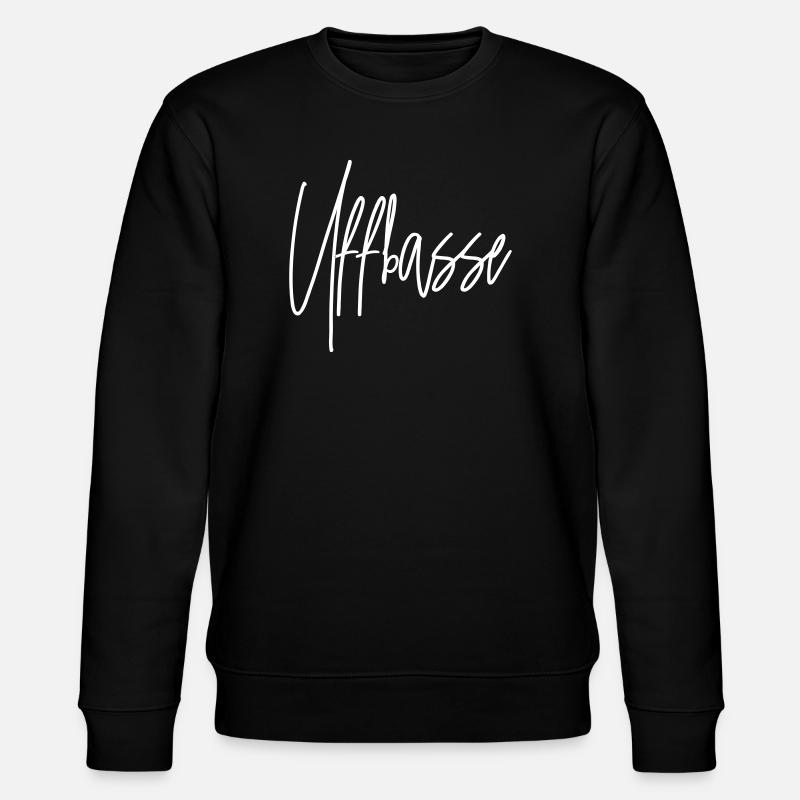 Dialecte UFFBASSE Bade - Sweat bio CHANGER Stanley/Stella Unisexe - noir