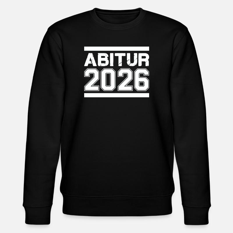 Abitur 2026 - Stanley/Stella CHANGER Unisex Organic Sweatshirt - black