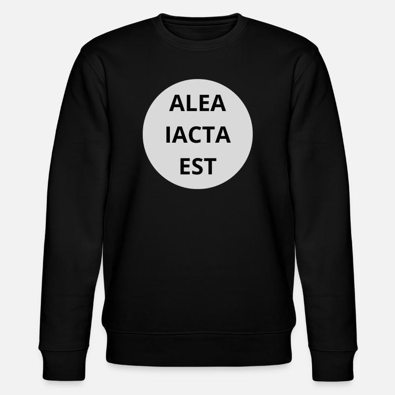Alea Iacta est - Stanley/Stella Unisex Bio-Sweatshirt CHANGER  - Schwarz