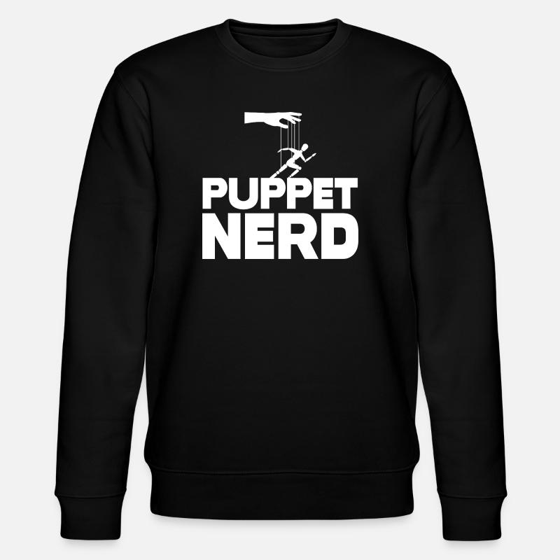 Marionnette nerd marionnette - Sweat bio CHANGER Stanley/Stella Unisexe - noir