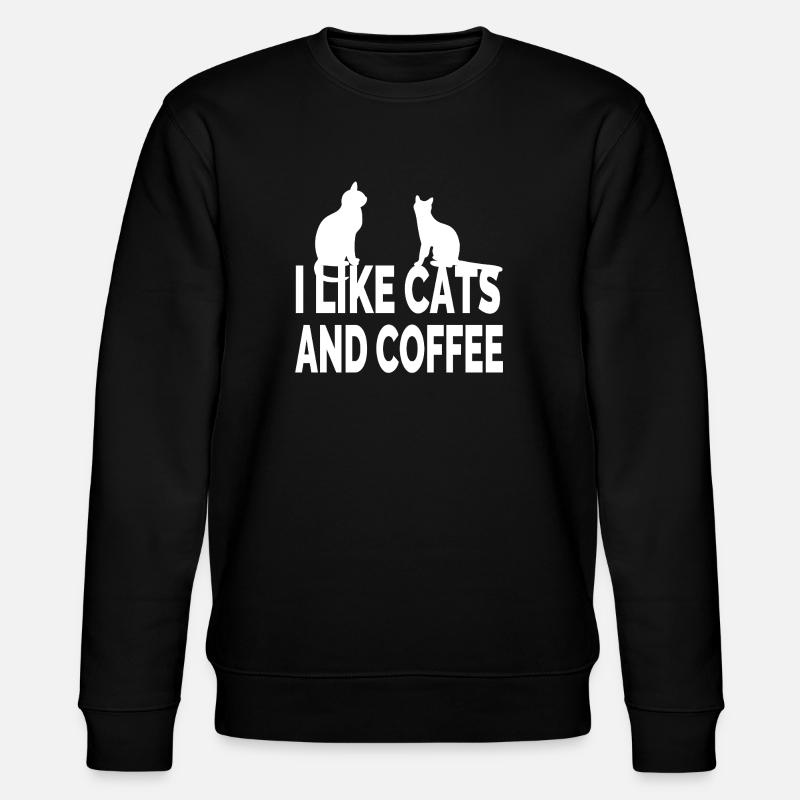 feline - Stanley/Stella CHANGER Unisex Organic Sweatshirt - black