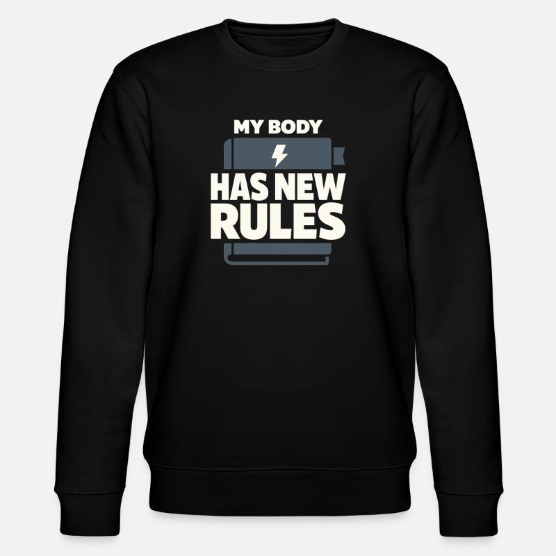 Perimenopause Humor Perimenopause - Stanley/Stella Unisex Bio-Sweatshirt CHANGER - Schwarz