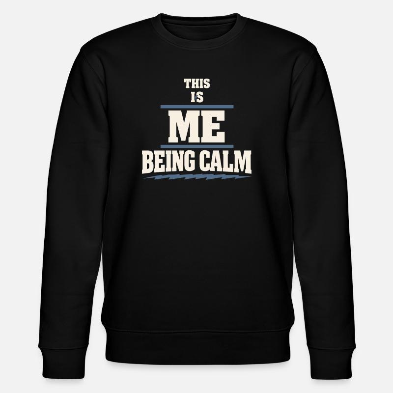 Perimenopause Humor Perimenopause - Stanley/Stella Unisex Bio-Sweatshirt CHANGER  - Schwarz
