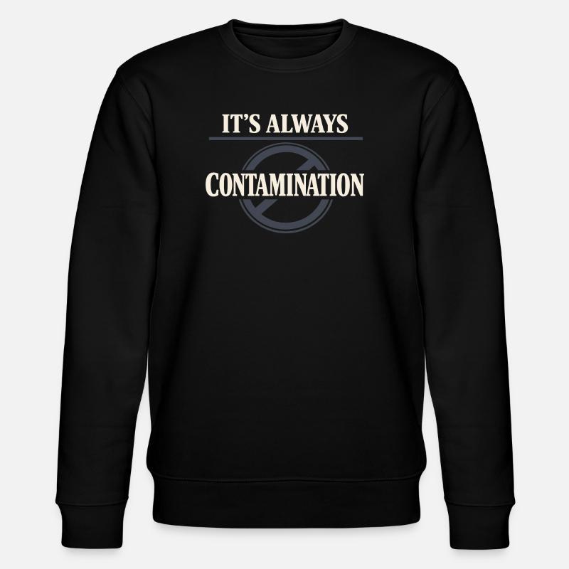 microbiology - Stanley/Stella CHANGER Unisex Organic Sweatshirt - black