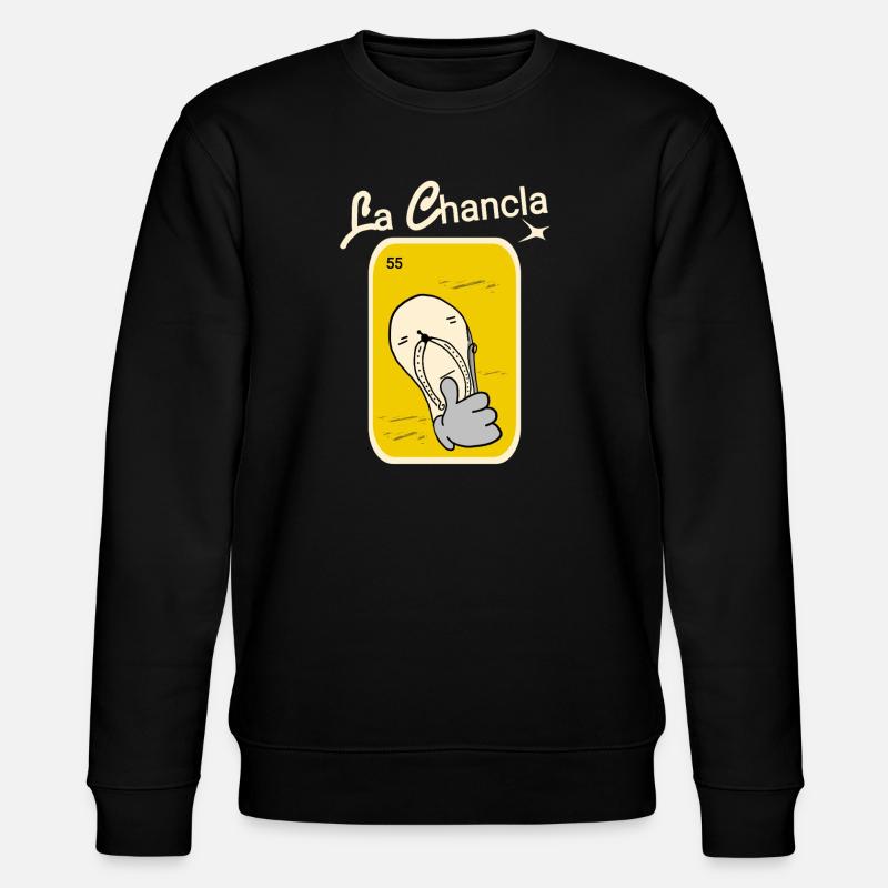Les chaussons sont drôles - Sweat bio CHANGER Stanley/Stella Unisexe - noir