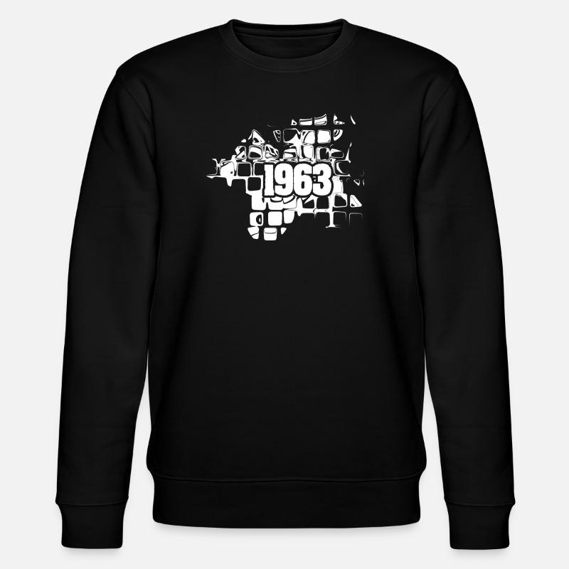 1963 - Stanley/Stella CHANGER Unisex Organic Sweatshirt - black