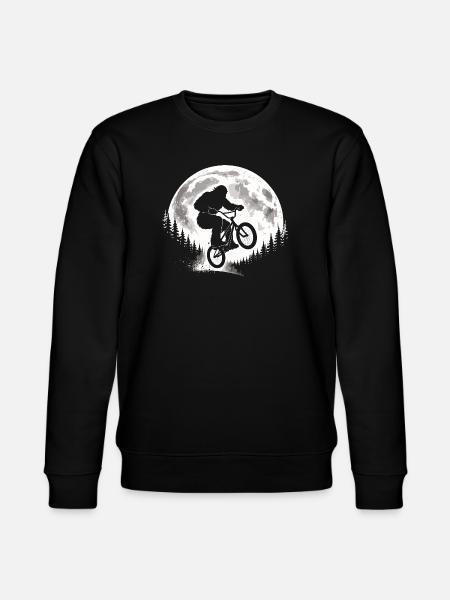 Bigfoot BMX Sprung - Stanley/Stella Unisex Bio-Sweatshirt CHANGER - Schwarz