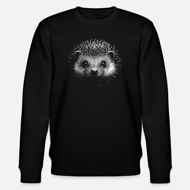 Hérisson - Sweat bio CHANGER Stanley/Stella Unisexe - noir