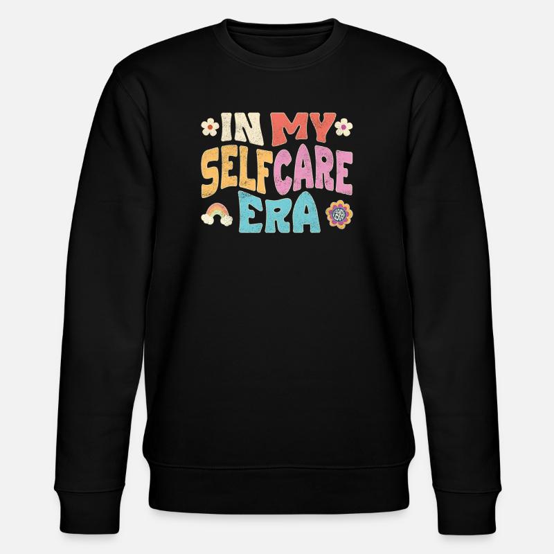 À mon époque de l’auto-soin - Sweat bio CHANGER Stanley/Stella Unisexe - noir