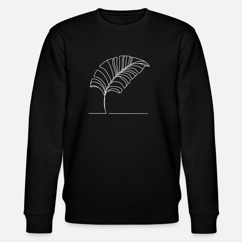 Leaf - Stanley/Stella CHANGER Unisex Organic Sweatshirt - black