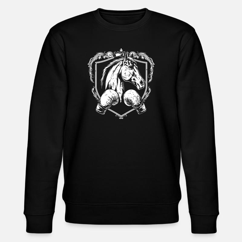Boxe hippique MMA - Sweat bio CHANGER Stanley/Stella Unisexe - noir