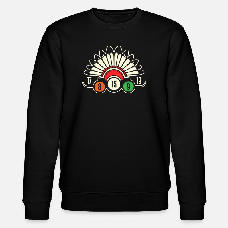 Bingo Bingo Indiens Bingo - Sweat bio CHANGER Stanley/Stella Unisexe - noir