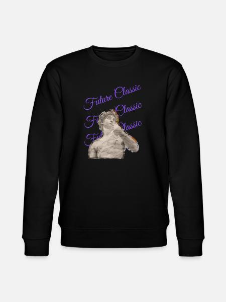Future Classic – Retro Art Style - Stanley/Stella CHANGER Unisex Organic Sweatshirt - black