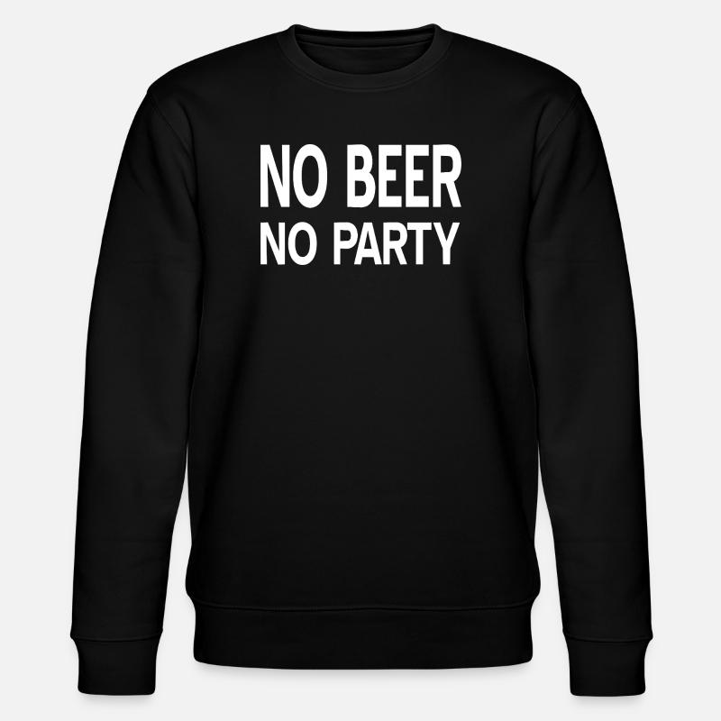 Bière - Sweat bio CHANGER Stanley/Stella Unisexe - noir